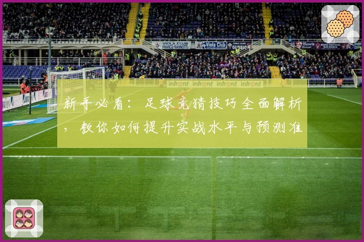 新手必看:足球竞猜技巧全面解析,教你如何提升实战水平与预测准确率